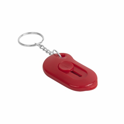 Llavero Multifuncional Llavero Cuter Lio Rojo DPO 033 R Rojo (DPO033R - plastico - articulo promocional)