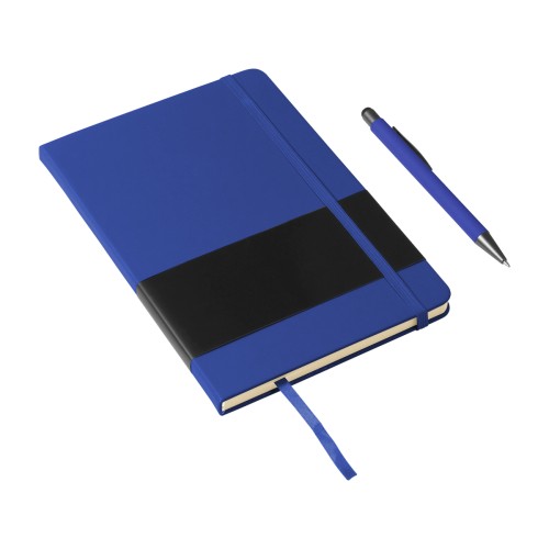 Articulo Ejecutivo Set de Libreta Andhra. EX-065A Azul (EX065A - articulo promocional)