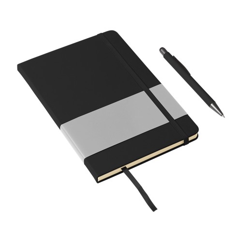 Articulo Ejecutivo Set de Libreta Andhra. EX-065N Negro (EX065N - articulo promocional)