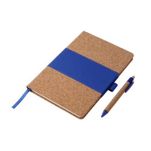 Articulo Ecologico Set de Libreta Delhi. EX-066A Azul (EX066A - articulo promocional)