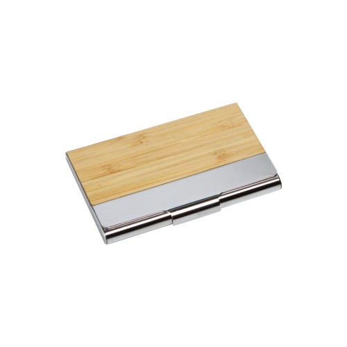 Articulo Ejecutivo Porta Tarjetas Sligo. EX-071C Bambu (EX071C - articulo promocional)