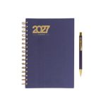 Articulo Ejecutivo Agenda Diaria Bernetti. EX-082A Azul Marino (EX082A - articulo promocional)