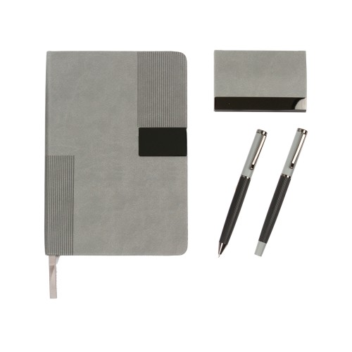 Articulo Ejecutivo Set Bruz. EX-087G Gris (EX087G - articulo promocional)