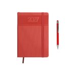 Articulo Ejecutivo Agenda Semanal Batok. EX-090R Rojo (EX090R - articulo promocional)