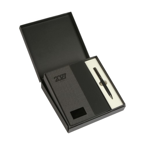 EX-103_01-1 Set Set de Agenda Premium Oradea. EX-103N Negro (EX103N – articulo promocional)