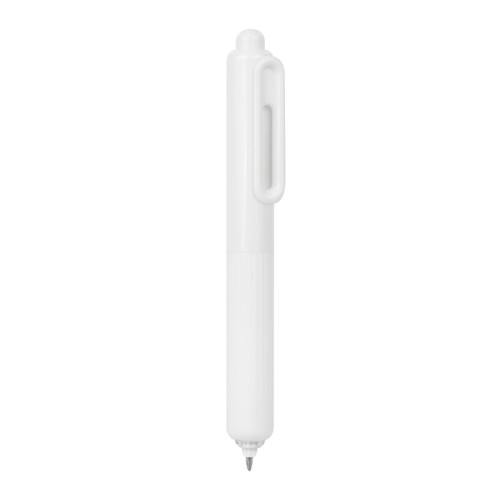 BOLIGRAFO PLASTICO BOLIGRAFO DOTTO BLANCO GEL 100 B BLANCO (GEL100B - PLASTICO - ARTICULO PROMOCIONAL)