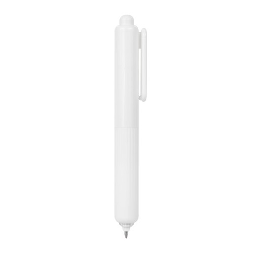GEL-100-B_2 Boligrafo Plastico Boligrafo Dotto Blanco GEL 100 B Blanco (GEL100B – plastico – articulo promocional)
