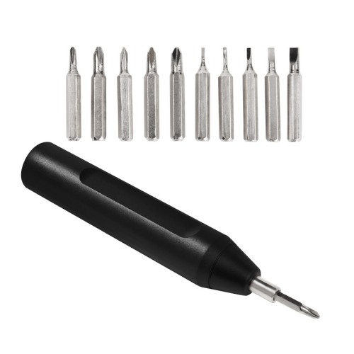Set Herramientas Desarmador Brunel HER 064 N Negro (HER064N - plastico / metal - articulo promocional)