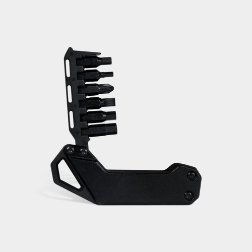 HER-065 Set Herramientas Desarmador Isamba HER 065 N Negro (HER065N – plastico / metal – articulo promocional)