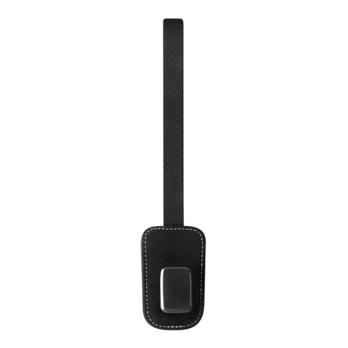 HER-068-N_1 Automovil Gancho Haak HER 068 N Negro (HER068N – curpiel / metal / poliester – articulo promocional)