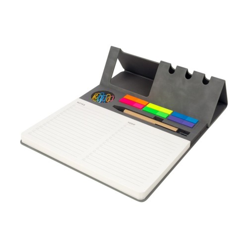 Porta Notas Porta Notas Kalem Gris HL 7000 G Gris (HL7000G - curpiel / papel - articulo promocional)