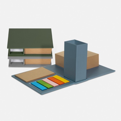 HL-701-1 Porta Notas Porta Notas Kuslig Gris HL 701 G Gris (HL701G – carton / papel – articulo promocional)