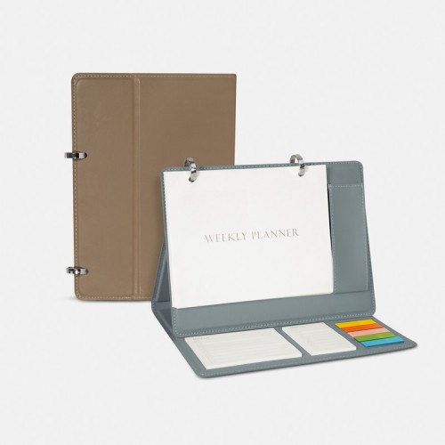 HL-702 Accesorio Oficina Planeador Tyzden Beige HL 702 BE Beige (HL702BE – cupiel / papel – articulo promocional)