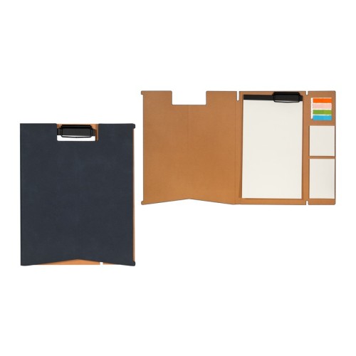 Accesorio Oficina Planeador Antzua Azul HL 703 A Azul (HL703A - curpiel / papel / metal - articulo promocional)