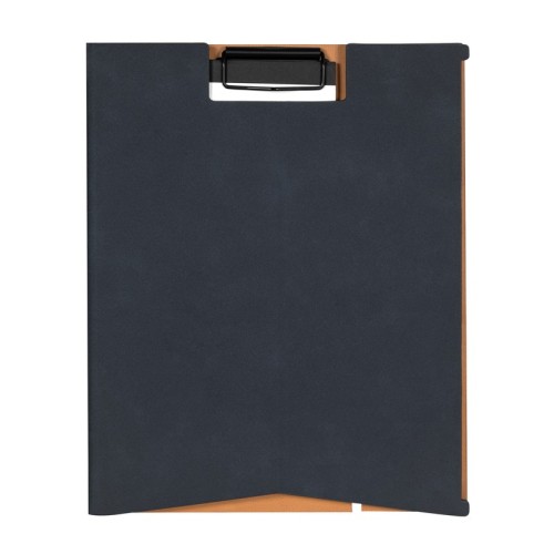 HL-703-A_1 Accesorio Oficina Planeador Antzua Azul HL 703 A Azul (HL703A – curpiel / papel / metal – articulo promocional)