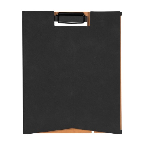 HL-703-N_1 Accesorio Oficina Planeador Antzua Negro HL 703 N Negro (HL703N – curpiel / papel / metal – articulo promocional)