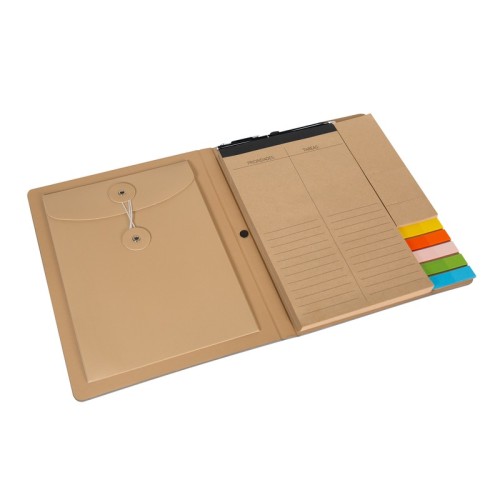 HL-704-A_1 Accesorio Oficina Planeador Youssef Azul HL 704 A Azul (HL704A – curpiel / papel – articulo promocional)