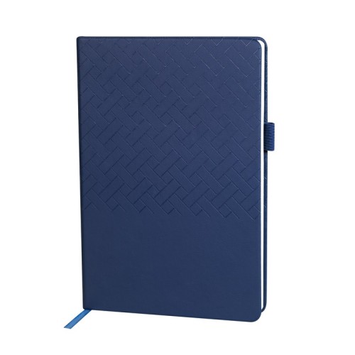 Libreta Ejecutiva Libreta Tesut Azul HL 9046 A Azul (HL9046A - curpiel / papel - articulo promocional)