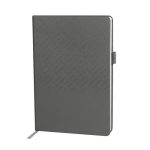 Libreta Ejecutiva Libreta Tesut Gris HL 9046 G Gris (HL9046G - curpiel / papel - articulo promocional)