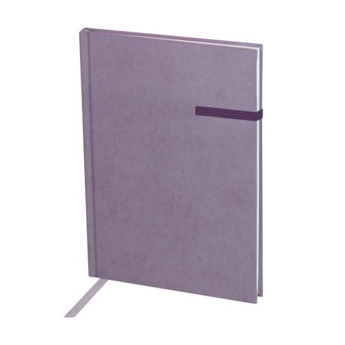 Libreta Ejecutiva Libreta Blid Morado HL 9048 M Morado (HL9048M - poliester suave al tacto piel de durazno / cartoncillo rigido / papel - articulo promocional)