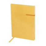 Libreta Ejecutiva Libreta Blid Amarillo HL 9048 Y Amarillo (HL9048Y - poliester suave al tacto piel de durazno / cartoncillo rigido / papel - articulo promocional)
