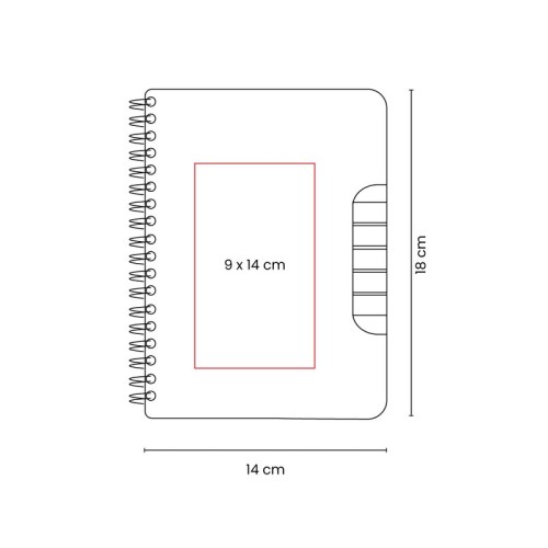 HL-9050-VECTOR-1 Libreta Ecologica Libreta Koryak Verde HL 9050 V Verde (HL9050V – carton – articulo promocional)