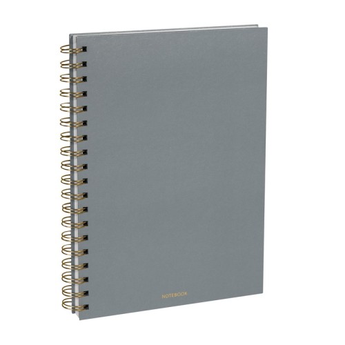 Libreta Ecologica Libreta Malaki Gris HL 9052 G Gris (HL9052G - carton - articulo promocional)