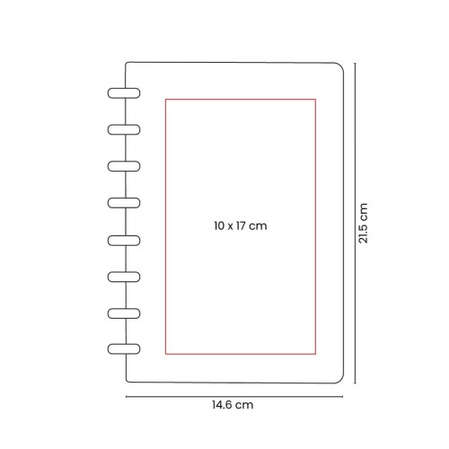 HL-9056-VECTOR-2 Libreta Ejecutiva Libreta Ikoti Rosa HL 9056 P Rosa (HL9056P – plastico / papel – articulo promocional)