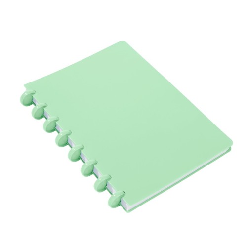 HL-9056-V_1 Libreta Ejecutiva Libreta Ikoti Verde HL 9056 V Verde (HL9056V – plastico / papel – articulo promocional)