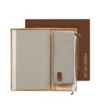 Set Libretas Set Eco Vaviri Gris HL 9057 G Gris (HL9057G - carton / papel - articulo promocional)