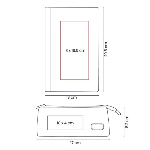 HL-9057-VECTOR Set Libretas Set Eco Vaviri Verde HL 9057 V Verde (HL9057V – carton / papel – articulo promocional)