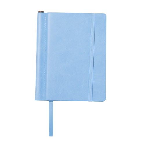 HL-9059-A_1 Libreta Ejecutiva Libreta Dagom Azul HL 9059 A Azul (HL9059A – curpiel / papel / plastico – articulo promocional)