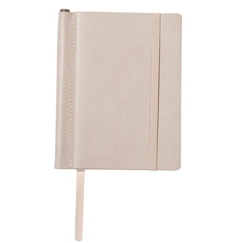 HL-9059-G_1 Libreta Ejecutiva Libreta Dagom Gris HL 9059 G Gris (HL9059G – curpiel / papel / plastico – articulo promocional)