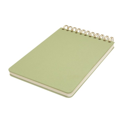 Libreta Ejecutiva Libreta Latka Verde HL 9061 V Verde (HL9061V - tela tipo lino / papel - articulo promocional)