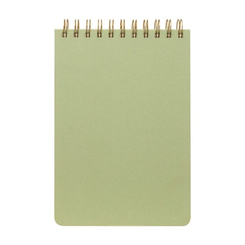 HL-9061-V_1 Libreta Ejecutiva Libreta Latka Verde HL 9061 V Verde (HL9061V – tela tipo lino / papel – articulo promocional)