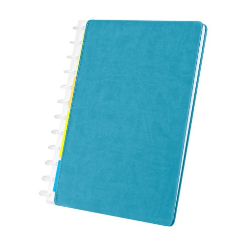 Libreta Ejecutiva Libreta Oruka Azul HL 9062 A Azul (HL9062A - curpiel / papel / pvc - articulo promocional)