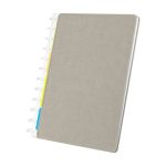 Libreta Ejecutiva Libreta Oruka Gris HL 9062 G Gris (HL9062G - curpiel / papel / pvc - articulo promocional)
