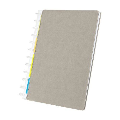 Libreta Ejecutiva Libreta Oruka Gris HL 9062 G Gris (HL9062G - curpiel / papel / pvc - articulo promocional)