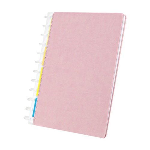 Libreta Ejecutiva Libreta Oruka Rosa HL 9062 P Rosa (HL9062P - curpiel / papel / pvc - articulo promocional)