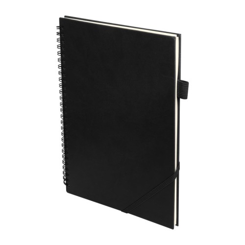 Libreta Ejecutiva Libreta Agendario Borges Negro HL 9076 N Negro (HL9076N - curpiel / papel - articulo promocional)