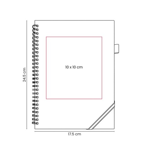 HL-9076-VECTOR-1 Libreta Ejecutiva Libreta Agendario Borges Azul Marino HL 9076 AM Azul Marino (HL9076AM – curpiel / papel – articulo promocional)