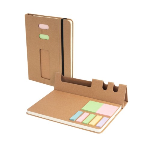 Libreta Ecologica Libreta Shelley Beige HL 9078 BE Beige (HL9078BE - carton / papel - articulo promocional)