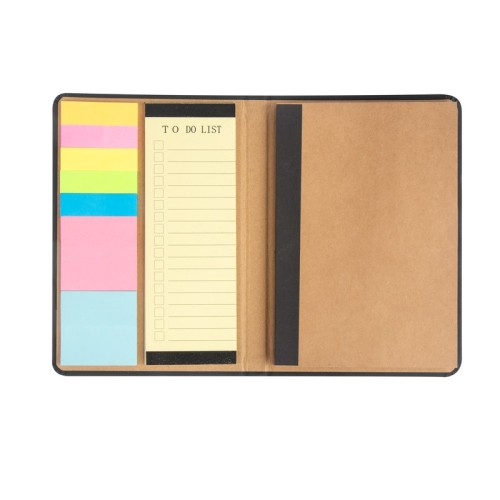 HL-9079-N_4 Libreta Ejecutiva Libreta Doyle Negro HL 9079 N Negro (HL9079N – curpiel / carton / papel – articulo promocional)