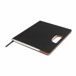 Libreta Ejecutiva Libreta Toole Negro HL 9081 N Negro (HL9081N - curpiel / papel - articulo promocional)