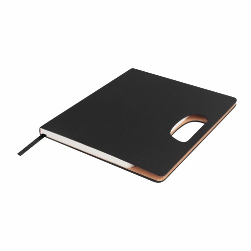 Libreta Ejecutiva Libreta Toole Negro HL 9081 N Negro (HL9081N - curpiel / papel - articulo promocional)