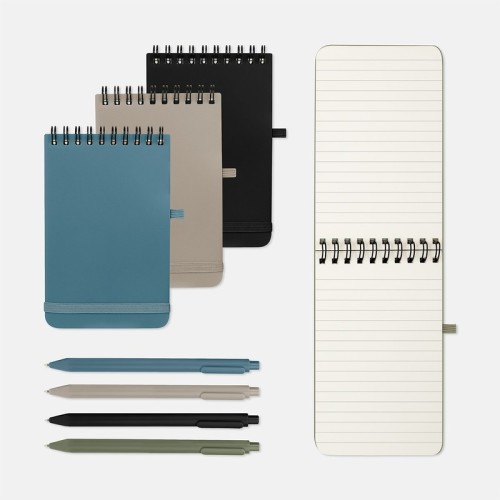 HL-9103-3 Libreta Ejecutiva Libreta Wenig Verde HL 9103 V Verde (HL9103V – plastico / papel – articulo promocional)