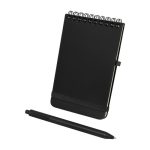 Libreta Ejecutiva Libreta Wenig Negro HL 9103 N Negro (HL9103N - plastico / papel - articulo promocional)