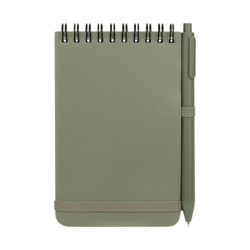 HL-9103-V_1 Libreta Ejecutiva Libreta Wenig Verde HL 9103 V Verde (HL9103V – plastico / papel – articulo promocional)