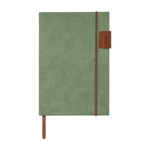 HL-9104-V_1 Libreta Ejecutiva Libreta Kadan Verde HL 9104 V Verde (HL9104V – curpiel / papel – articulo promocional)