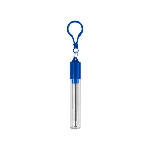 Articulo Hogar Popote Metalico. HM-037A Azul (HM037A - articulo promocional)